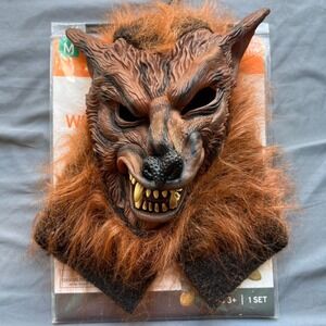 Kids Werewolf Mask, Halloween Costume, Scary, Dress Up, Cosplay Size M (8-10)
